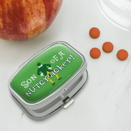 Elf Movie Son of a Nutcracker! Rectangle Pill Case Trinket Gift Box