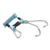 Spring Coiled Diving Hook Stainless Steel Double End Snap Clip
