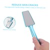 Mikinona 1pc Double Sided Foot Scrubber Ergonomic Callus Remover Tool