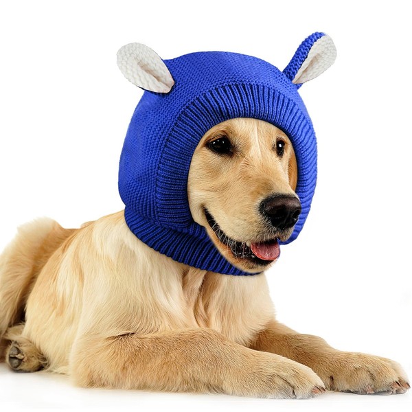 Quiet Ears for Dogs, Dog Ear Muffs Noise Protection Knitted