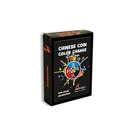 Chinese Coin Color Change by Joker Magic, Magic Trick, Beginner, Stage