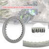 Clutch Kit & Friction Steel Plates Gasket Compatible with Kawasaki