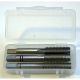 DIN352 Manual Screw Tap Set with Right-Handed Thread M 9.0 x 1.25 High-Speed Steel 3 Pcs.