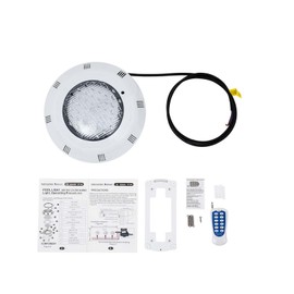 Eapmic 12V 45W Pool Light Underwater Color-Change LED Lights RGB IP68 with Remote (45W)