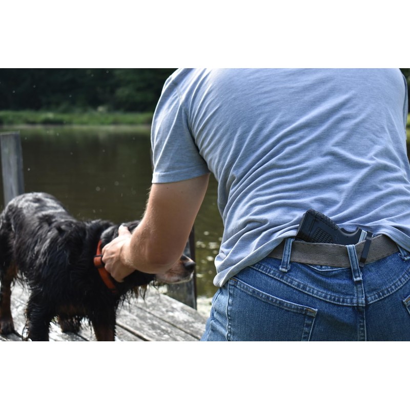 ClipDraw Gun Belt Clip - Slim, Low-Profile Concealed Carry Holster,
