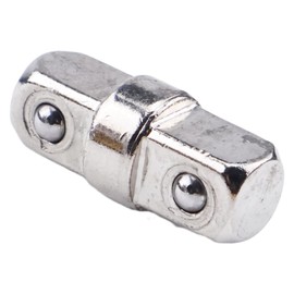 Chamixx 3/8'' Double Head Socket Sleeve Adapter Hexagonal Connector Socket Compatible With Square Head Electric Wrench Extension Rod