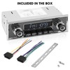 Retro Vintage Radio for Classic Vehicle - Single Din Bluetooth
