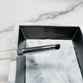 Trish McEvoy 68 Everything Eye Brush - Eyeshadow Natural Hair 4.5" TRAVEL SIZE