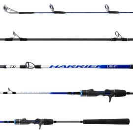 Daiwa Harrier Super Light Jigging 6'6 Medium Light Casting Rod HRSLJ66MLB