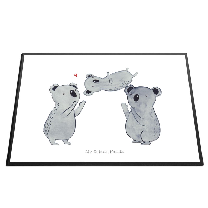 Mr. & Mrs. Panda Koalas Celebrations Desk Mat Gift Desk
