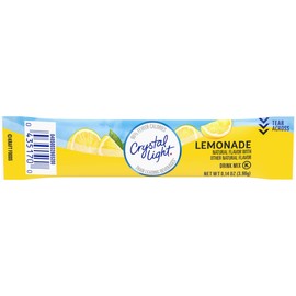 Crystal Light On-The-Go Lemonade, 0.14 ounce, 10 count box