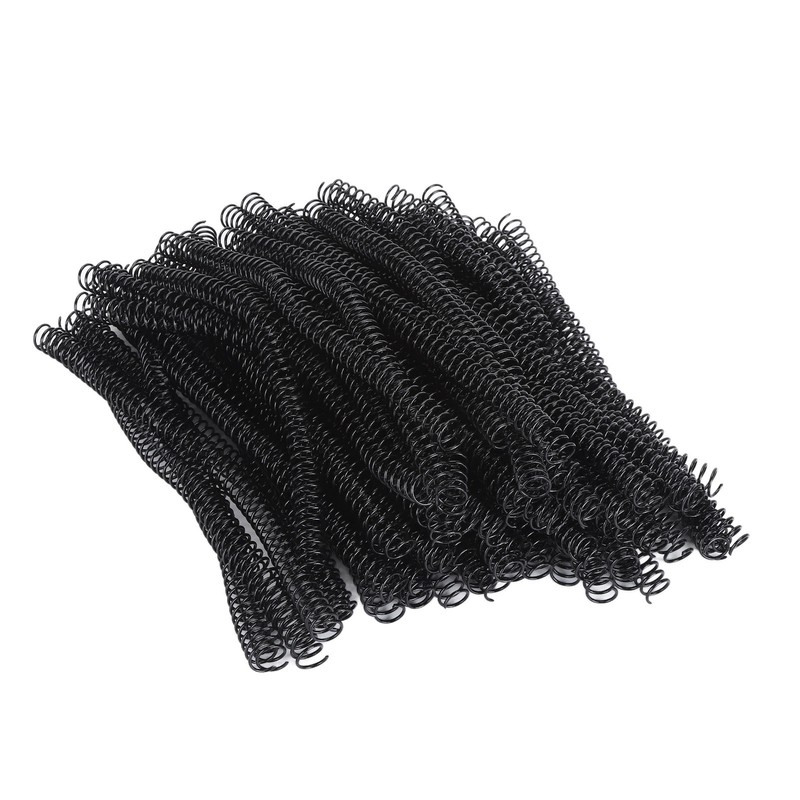 100PCS Binding Spiral 14.3mm Diameter 48 Teeth 4:1 115 Pieces