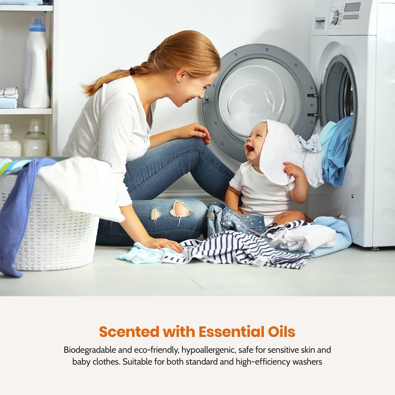 Ecological Laundry Detergent – Biodegradable, Hypoallergenic, Safe for Sensitive Skin