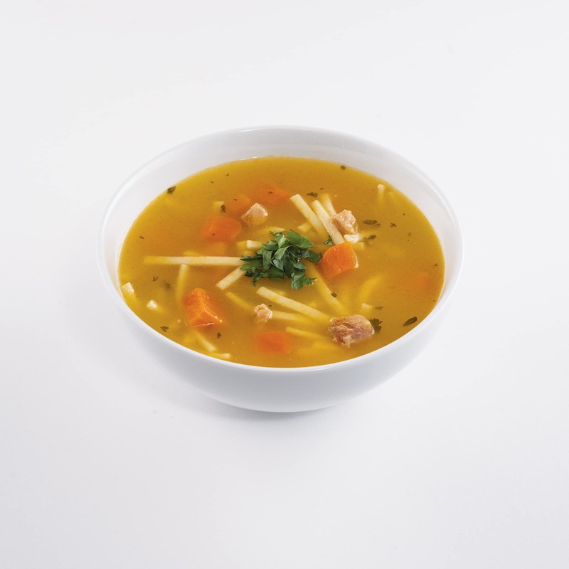 Campbell’s Classic Low Sodium Ready to Serve Chicken Noodle Soup,