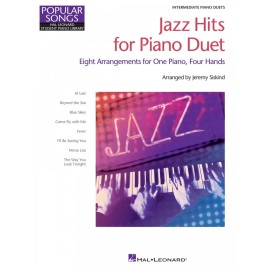 Jazz Hits for Piano Duet Hal Leonard Student Piano Intermediate 000143248