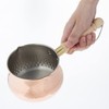 Nagao Tsubamesanjo Pure Copper Milk Pan 700ml with Polishing Agent,