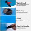Large Capacity Water Storage Bladder 500L/132Gal Portable Water Tank Foldable