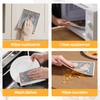JOYMOOP 6 Pack Dishcloths for Kitchen, Reusable Paper Towels Washable,