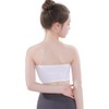 Yolrky Tube Top Kids Dance Bra with Cup Wirefree Bear