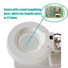 INTBUYING 110V 20X Table Magnifier Lamp Amplification LED Daylight Bright