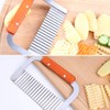 2PCS Stainless Steel Wavy and Straight Soap Mold Loaf Potato