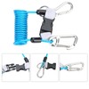 Diving Anti-lost Snappy Coil Nylon Webbing Underwater Diving Coil for