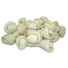 HDP Premium Natural Rawhide Bone 4-5" Pack of 50