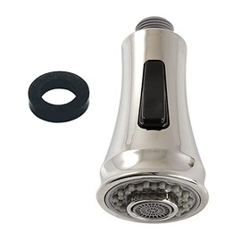 Kingston Brass KDH8816PN Gourmet Scape 2-Function Pull-Down Kitchen Faucet Sprayer Head, Polished Nickel