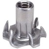 Parts Express 1/4"-20 Deluxe 6-Prong T-Nuts 50 Pcs.
