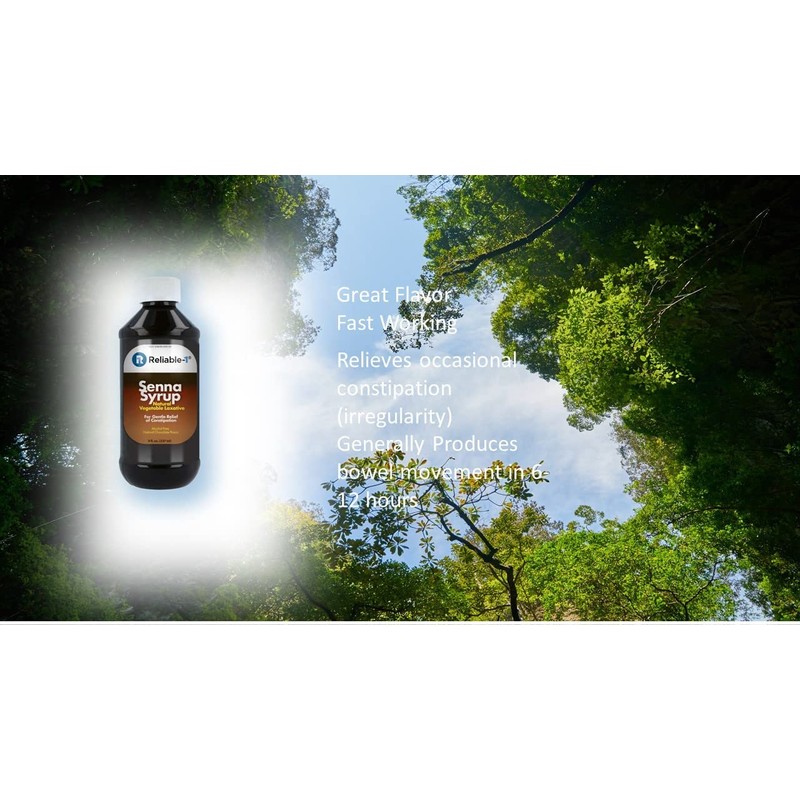 Reliable-1 Laboratories Senna Syrup 8OZ