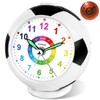 Ayybboo Children's Alarm Clock for Boys and Girls, No Ticking