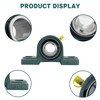 4Pcs UCP205-16 Pillow Block Bearing 1 inch Shaft Cast Iron