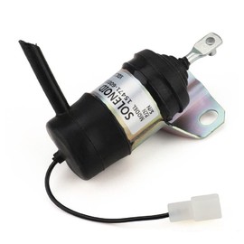 IMELBUFF 052600-1001 052600-1000 15471-60010 Stop Solenoid Fuel Shutoff Solenoid for Kubota B1250 B1750 L2900 L4200 F2100 12VDC
