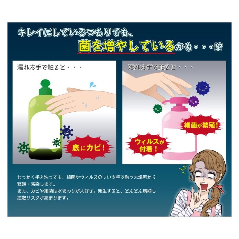 Elpa ESD-05AS Foam Hand Soap Auto Dispenser (Foam Type/Automatic), Infection