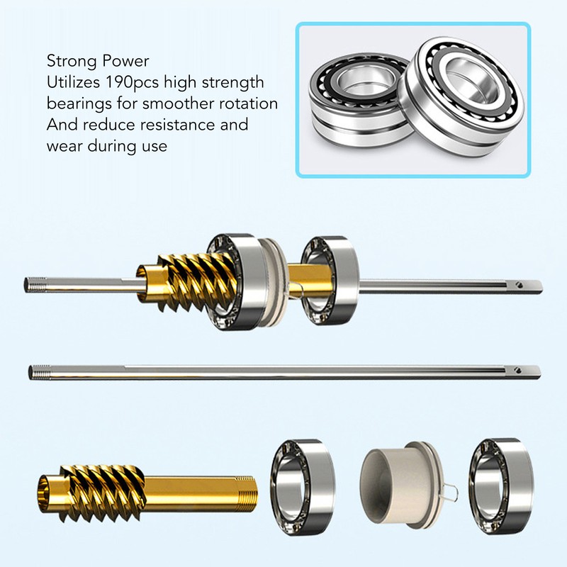 Fishing Reel Powerful Double Rocker Arm Metal Spinning Wheel for