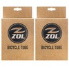 Zol Bicycle Bike Inner Tube 20" x1 3/8 Presta Valve