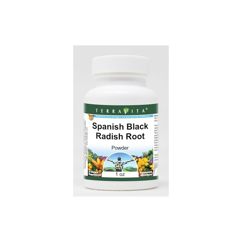 Spanish Black Radish Root Powder (1 oz, ZIN: 510875)
