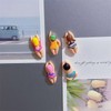 6 Pieces Creative Fridge Magnet with Floating Character, Cute Beach