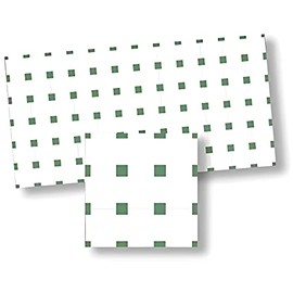 Melody Jane Dollhouse Green & White Spanish Mosaic Floor Tile Sheet Miniature Flooring