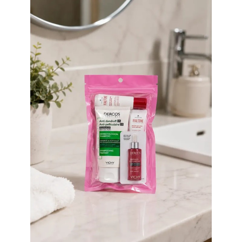 Kit Capilar Mini 4 Piezas Tamaño Muestra Rutina Cabello