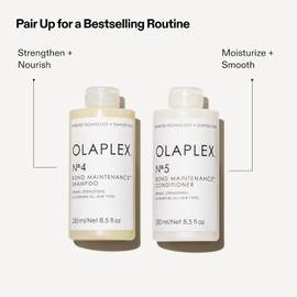 Olaplex No. 5 Bond Maintenance Conditioner, Repairs, Strengthens, & Nourishes All Hair Types, Leaving Hair Feeling Soft & Adds Shine