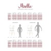 Mirella - Maillot para niña con Costura de Princesa (8-10)