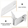 TEHAUX 2pcs Punch Wall Hooks for Vinyl Siding Photo Holder