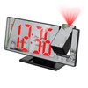 Upgraded Projection Alarm Clock, 4-Level Dimmer, 7.8" Large Screen, Snooze