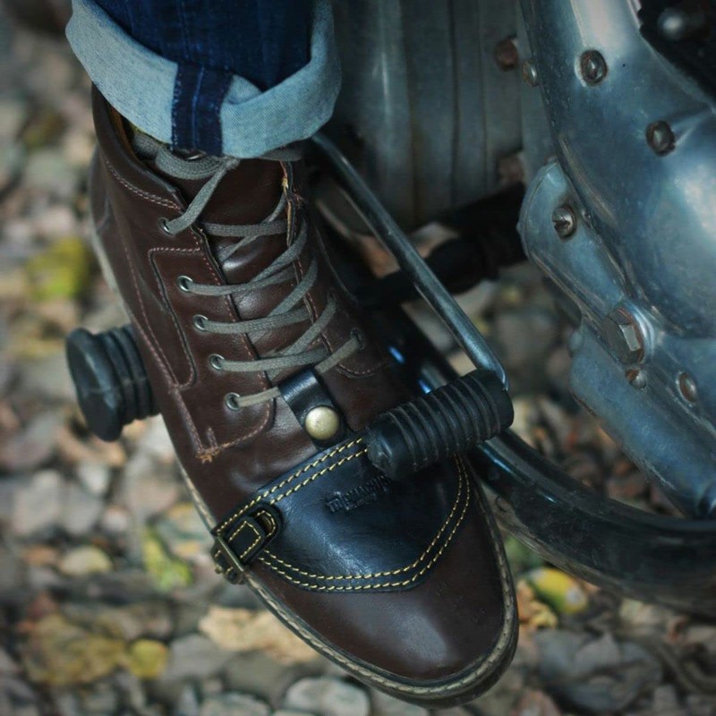 Trip Machine SHOE PROTECTOR CLASSIC (Right Foot) Motorcycle Shift Guard