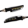 APEBAZY Motorcycle Two-Tone Indicator Happy Turn Signal Light Motorcycle Beach