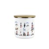 Purely Home Lighthouses Tea Storage Canister - Coastal Maritime White