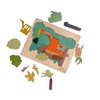 Rainforest Demolition Multilayered Wooden Puzzles for Kids | 24 Piece