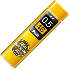 Pentel Ain Stein 0.5Mm Mechanical Pencil Leads 4B 40 Count Premium Writing Supplies