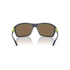 ARNETTE Man Sunglasses Matte Blue Frame, Dark Grey Mirror Water